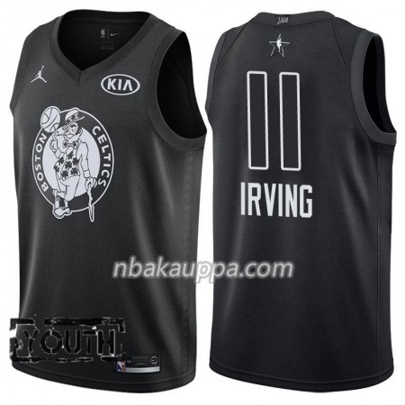 Boston Celtics Kyrie Irving 11 2018 Kaikki tähti Jordan Brand Musta Pelipaidat Swingman - Lasten